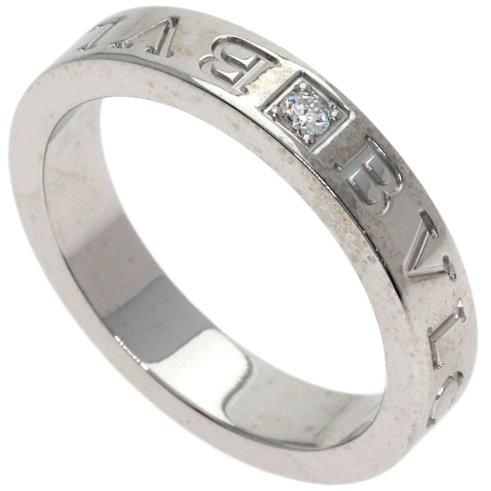 BVLGARI 18k Silver Diamond Ring